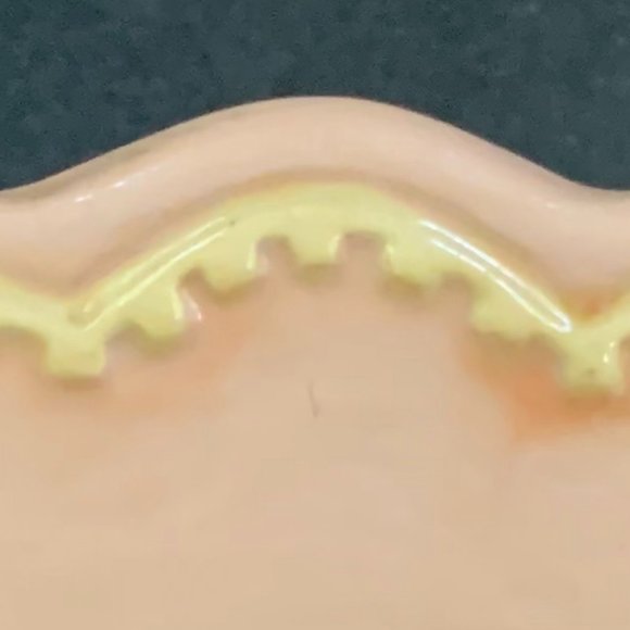 VTG Vase Cameo -like Handles Woman Ceramic Soft Pink - Picture 5 of 12